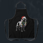 Santa Labrador Retriever Christmas Light Hondenlie Schort<br><div class="desc">Santa Labrador Retriever Christmas Lights Hondenliefhebber</div>