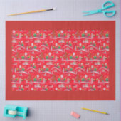 Santa Land Tissuepapier (Craft)