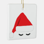 Santa Lashes Ornament (Rechts)