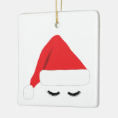 Santa Lashes Ornament (Links)