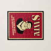 Santa: Lege zak op kerstochtend Legpuzzel (Horizontaal)