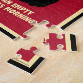 Santa: Lege zak op kerstochtend Legpuzzel (Zijkant)