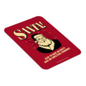 Santa: Lege zak op kerstochtend Magneet (Rechterzijde)