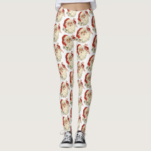  Santa Leggings