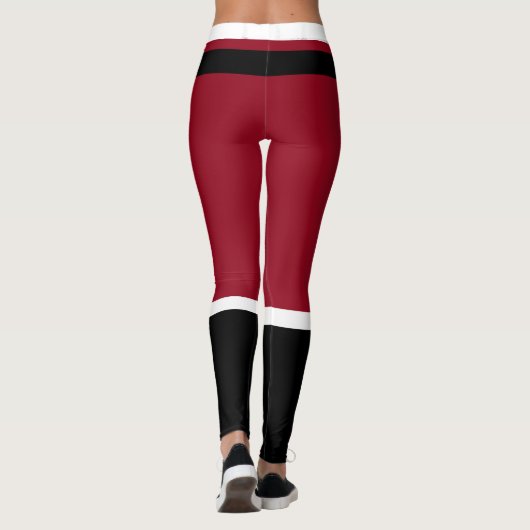 Santa Leggings-Red Leggings (Achterkant)