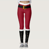Santa Leggings-Red Leggings (Voorkant)