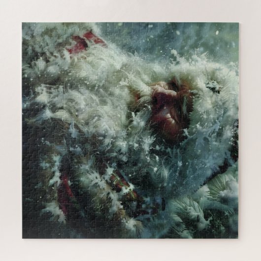 Santa Legpuzzel (Horizontaal)