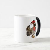 Santa Lesser Prairie-Chicken Magische Mok (Voorkant rechts)