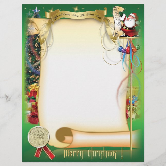 Santa Letter (Voorkant)