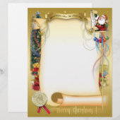 Santa Letter Briefhoofd (Voorkant / Achterkant)