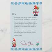 Santa Letter Customizable Christmas Letter (Voorkant)