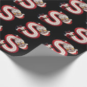 Santa letter S Cadeaupapier (Hoek)