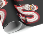 Santa letter S Cadeaupapier (Rol Hoek)