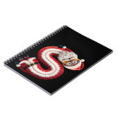 Santa letter S Notitieboek (Linkerzijde)