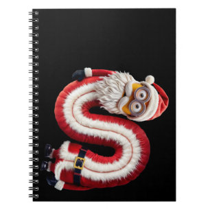 Santa letter S Notitieboek