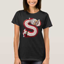 Santa letter S T-shirt
