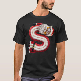 Santa letter S T-shirt