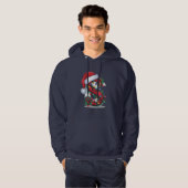Santa Letter S T-shirt - Feestelijke levendige ker (Voorkant volledig)