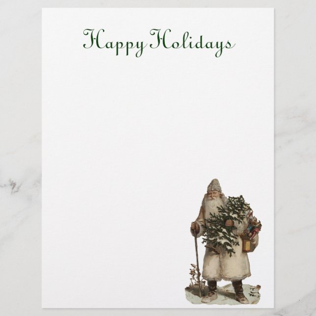  Santa Letterhead (Voorkant)