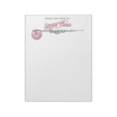 Santa Letterhead Notitieblok (Linkerzijde)