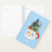 Santa lichtblauw Planner (Display)
