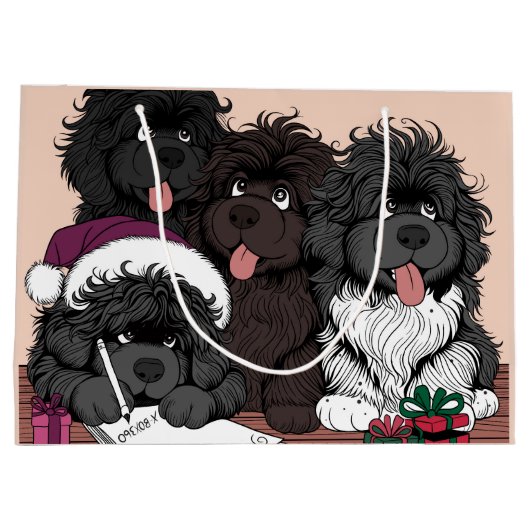 Santa List, controleer het twee keer Groot Cadeauzakje (Achterkant)