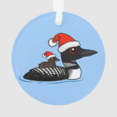 Santa Loon Ornament (achterkant)