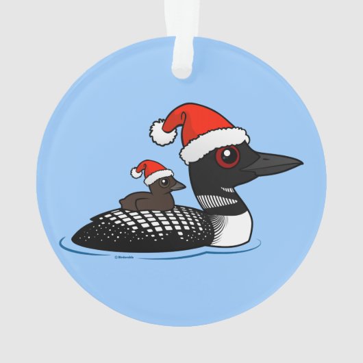 Santa Loon Ornament (achterkant)