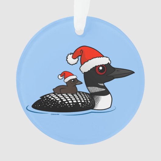 Santa Loon Ornament (voorkant)