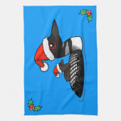 Santa Loon Theedoek (Verticaal)