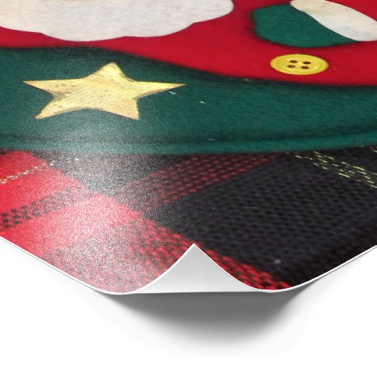 Santa Love Foto Afdruk (Hoek)