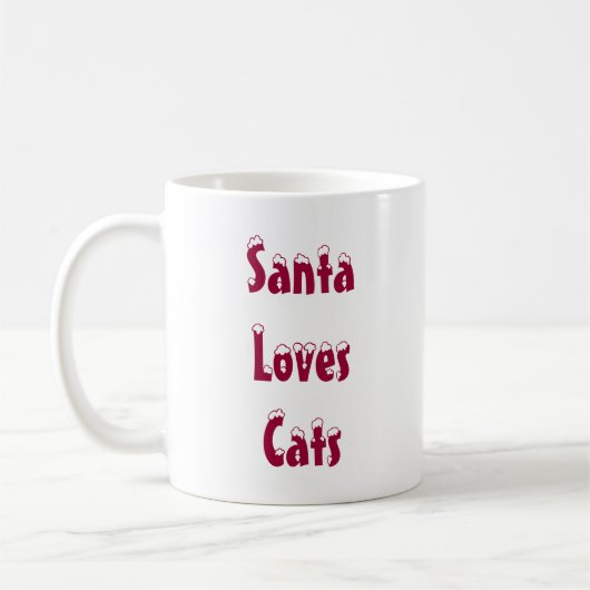 Santa Loves Cats Mok (Links)