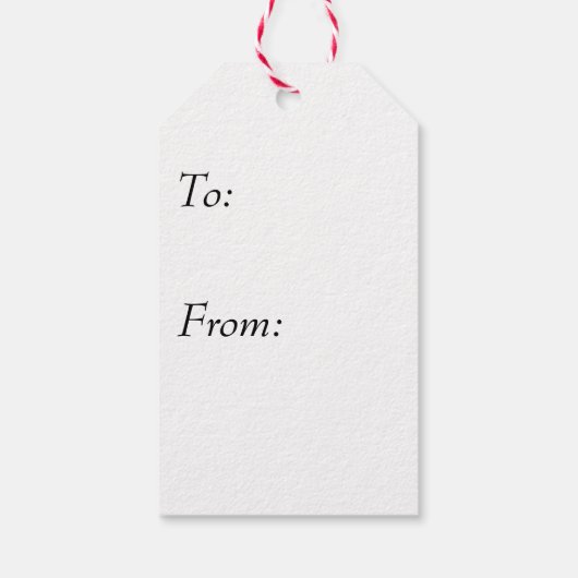 Santa Loves Cookies Cadeaulabel (Achterkant)