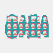 Santa Loves Cookies Favor Box Bedankdoosjes (Uitgevouwen)