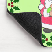 Santa Loves Cookies Mousepad Muismat (Hoek)
