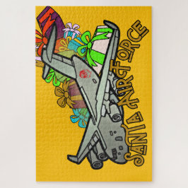 Santa, Luchtmacht, Leger Legpuzzel