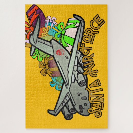 Santa, Luchtmacht, Leger Legpuzzel (Verticaal)