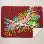 Santa, Luchtmacht, Leger Sherpa Deken (Voorkant (horizontaal))