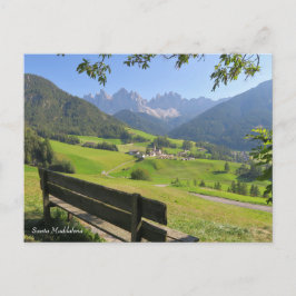 Santa Maddalena Dolomites Briefkaart