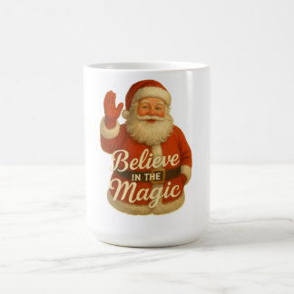 SANTA MAGIC-GELOOF IN MAGIC T-shirt Koffiemok