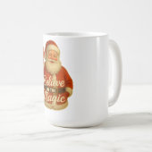 SANTA MAGIC-GELOOF IN MAGIC T-shirt Koffiemok (Voorkant rechts)