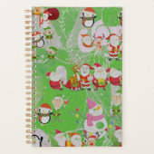 Santa Magical Green New Year Agendas (Voorkant)