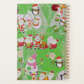 Santa Magical Green New Year Agendas (Achterkant)