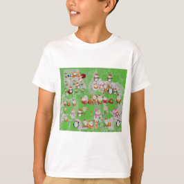 Santa Magical Green New Year T-shirt