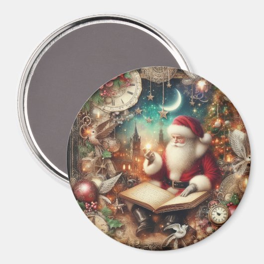  Santa Magnet (Voorkant / Achterkant)