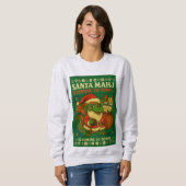 Santa Mahj Horrelijke Trui Sweatshirt (Voorkant volledig)