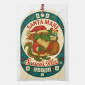 Santa Mahj Kitchen Towel Theedoek (Verticaal)