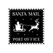 Santa Mail Post Kantoor Rubber Stempel (Afrduk)