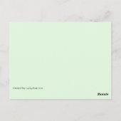 Santa Mailbox-Briefkaart Briefkaart (Achterkant)