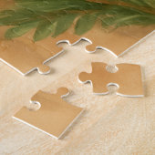 Santa Making Wreaths Christmas Legpuzzel (Zijkant)